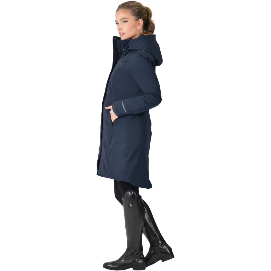 2025 Weatherbeeta Womens All Purpose Waterproof Longline Equestrian Jacket 1028432 - Navy